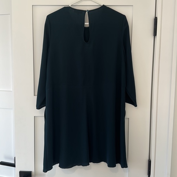 Wilfred Mytosis Dress- DARK TEAL BLUE - Picture 5 of 7